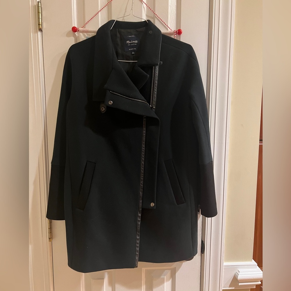 Madewell City Grid Coat - Picture 3 of 10